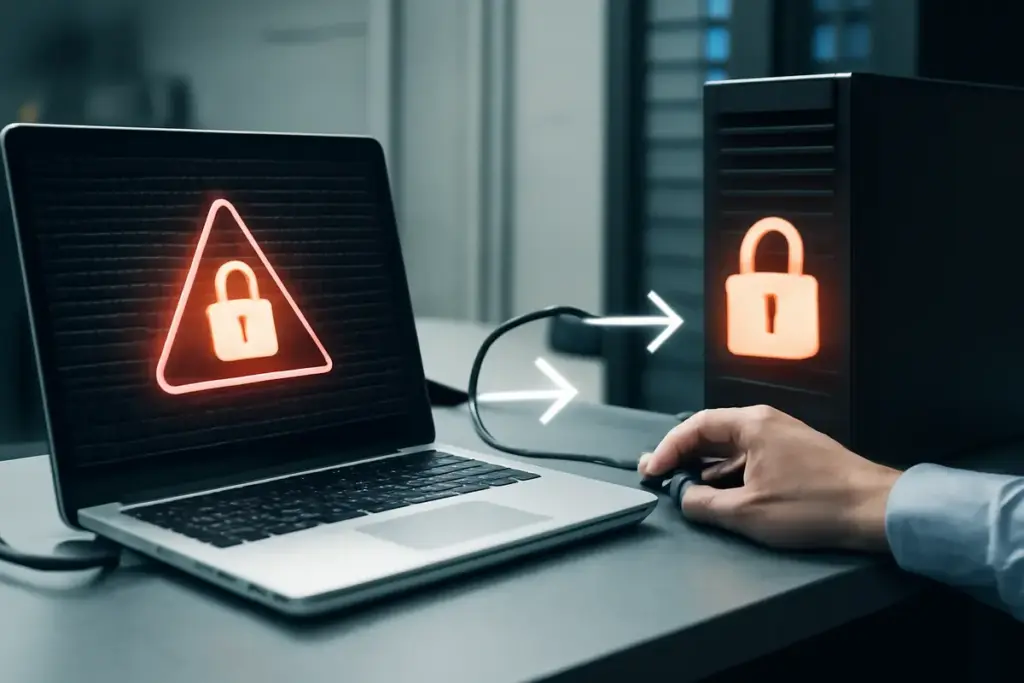 Come agiscono i ransomware nelle reti d’impresa? I passaggi con cui i dati vengono davvero bloccati